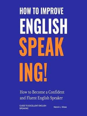 cover image of How to Improve English Speaking